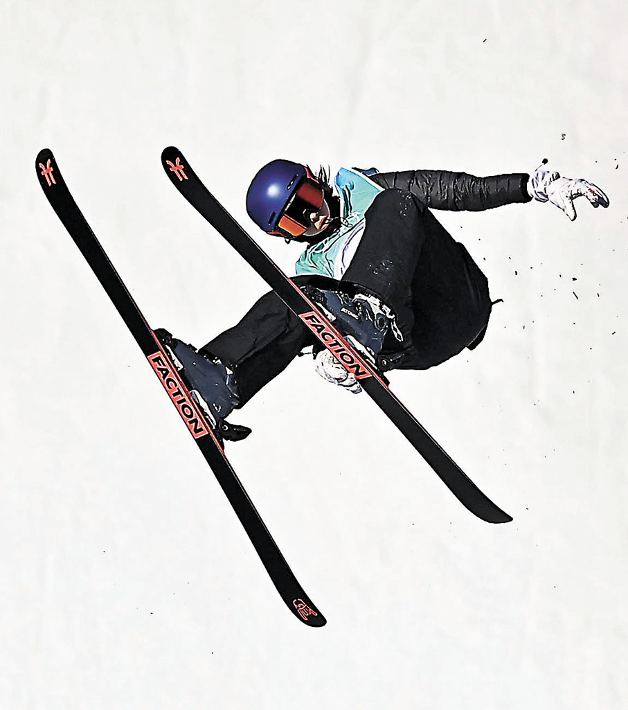 ◆谷愛凌以資格賽第5名的成績順利晉身決賽。 新華社