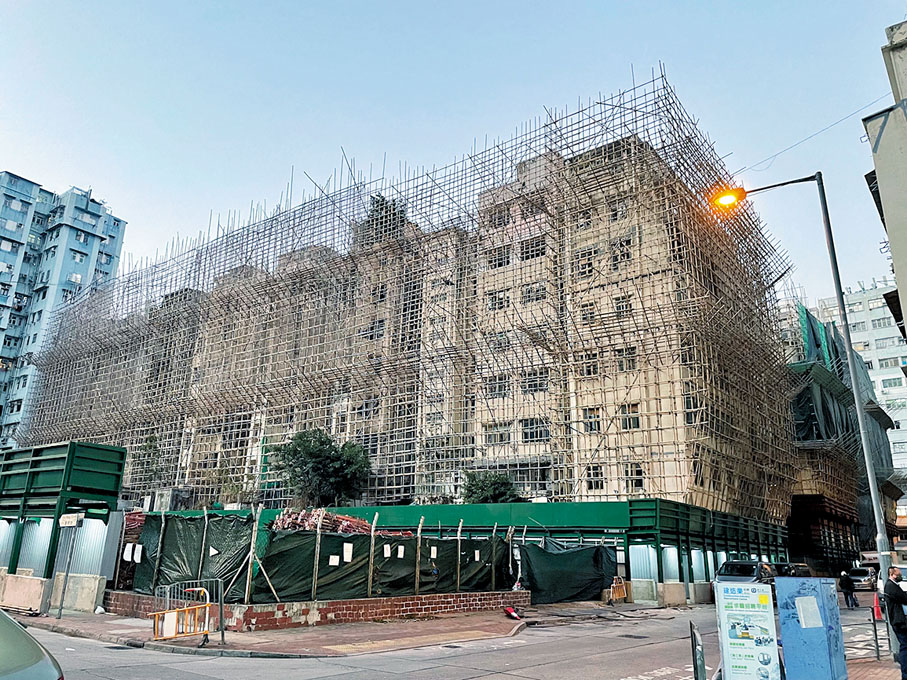 ◆將由恒地牽頭的土瓜灣榮光街發展項目，預計總投資額近122億元。 香港文匯報記者  攝