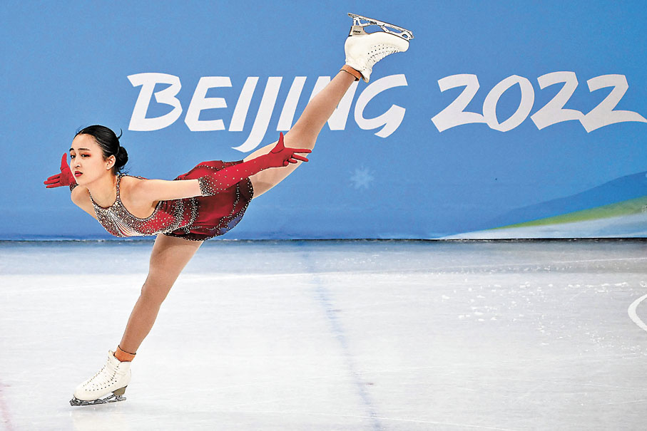 ◆ 朱易在日前的團體賽過於緊張，致接連失誤。 法新社