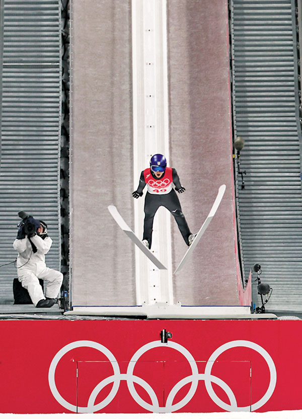 ◆小林陵侑為這次冬奧會做足了準備。 新華社