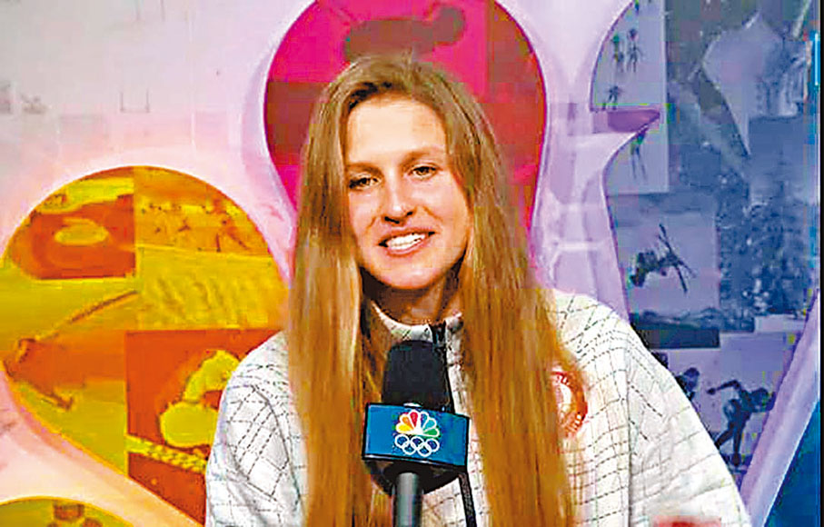 ◆美國選手茱莉亞．馬里諾在接受NBC採訪時稱已吃掉了二百個餃子。