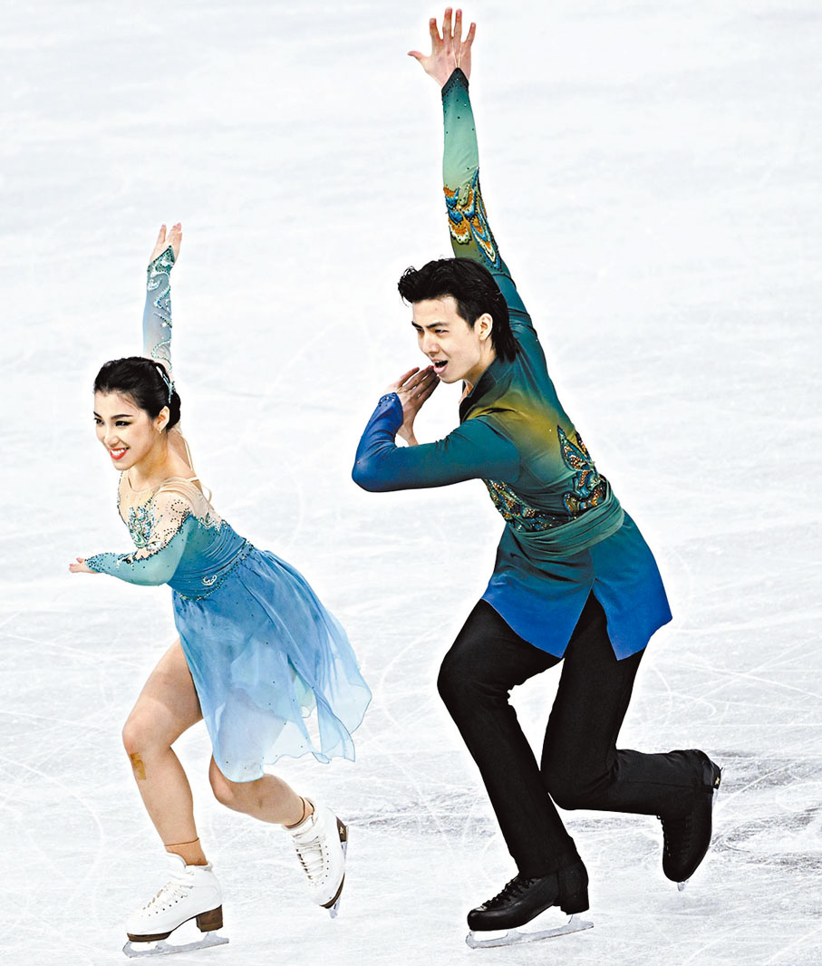 ◆「戰友情」也出現在中國冰舞組合王詩玥/柳鑫宇的身上。