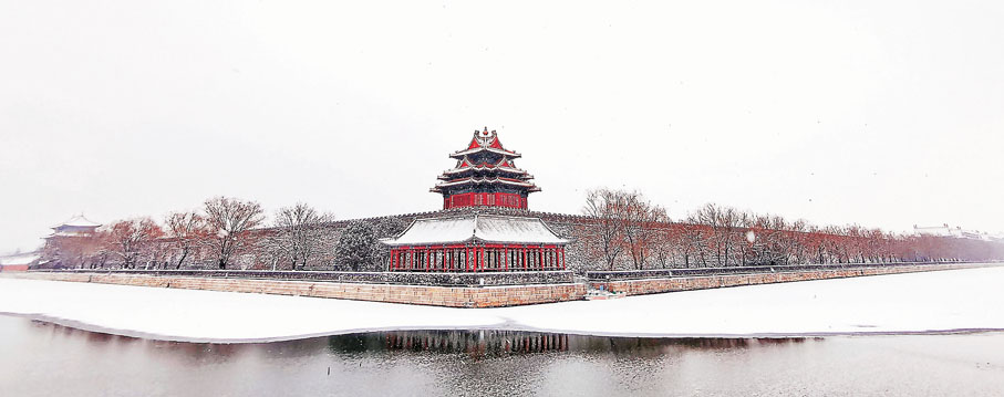 ◆故宮西北角樓雪景