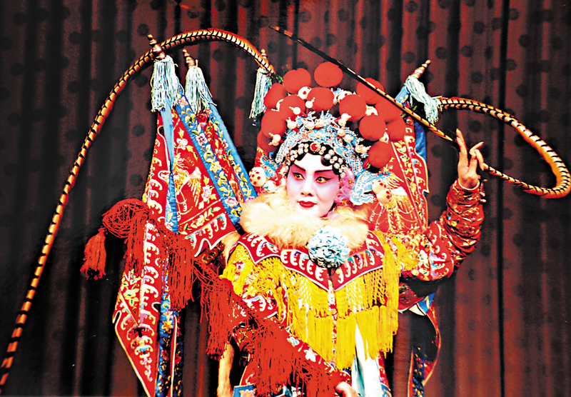 ◆李勝素青年時代演出劇照。