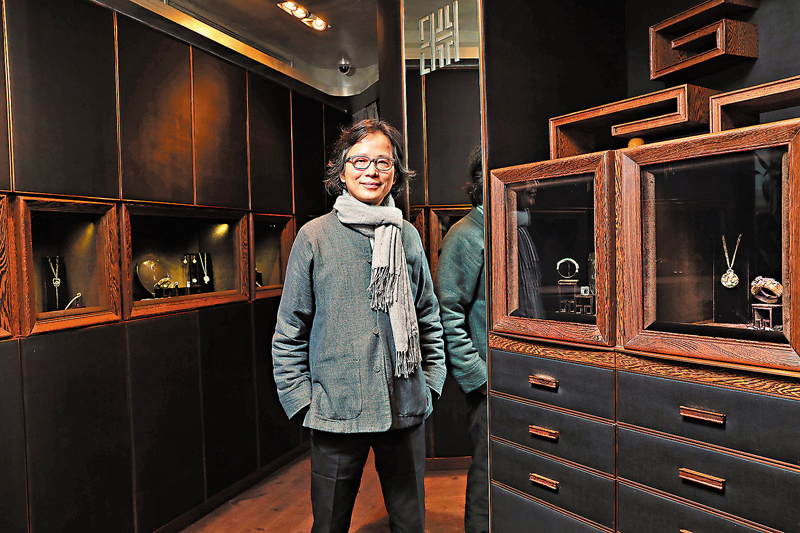 ◆翁狄森從中國傳統物質文化中尋覓靈感創作珠寶。