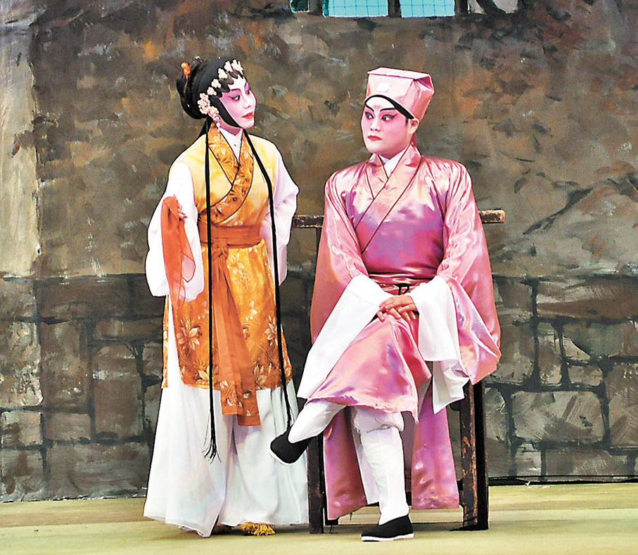 ◆杜詠心和林子青演出《御前神騙》。