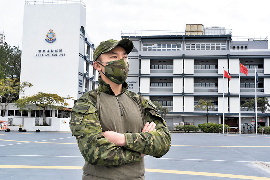 ◆教官宇Sir指要成為王牌「飛虎精英」不但要接受體能、頭腦和心理的極限挑戰，最重要是具備「捨命護民」的意志和決心。  警方圖片