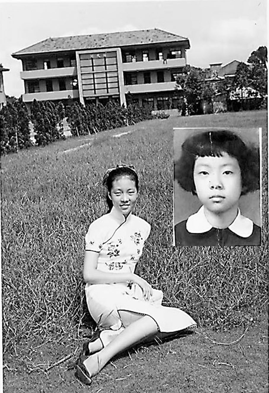 ◆張香華的學生時代。