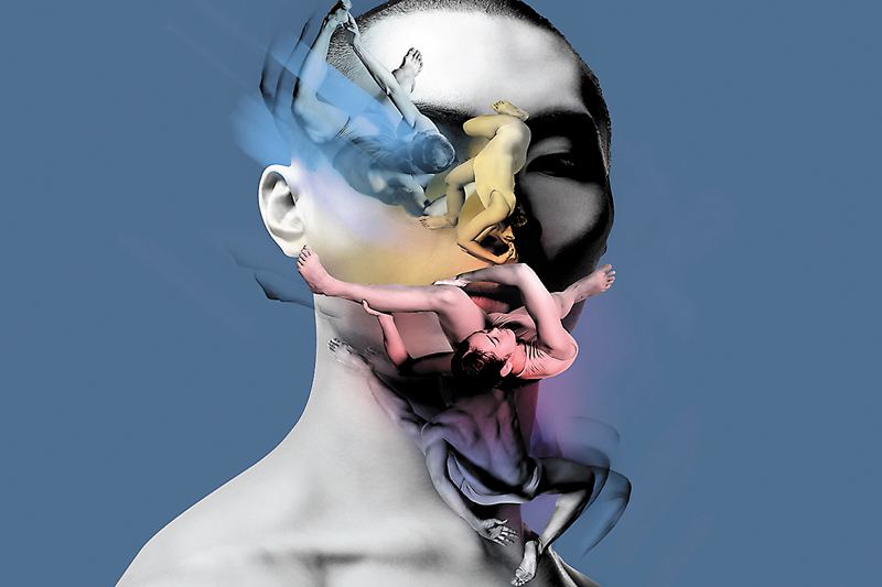 ◆雲門舞集  鄭宗龍《霞》。攝影：李佳曄