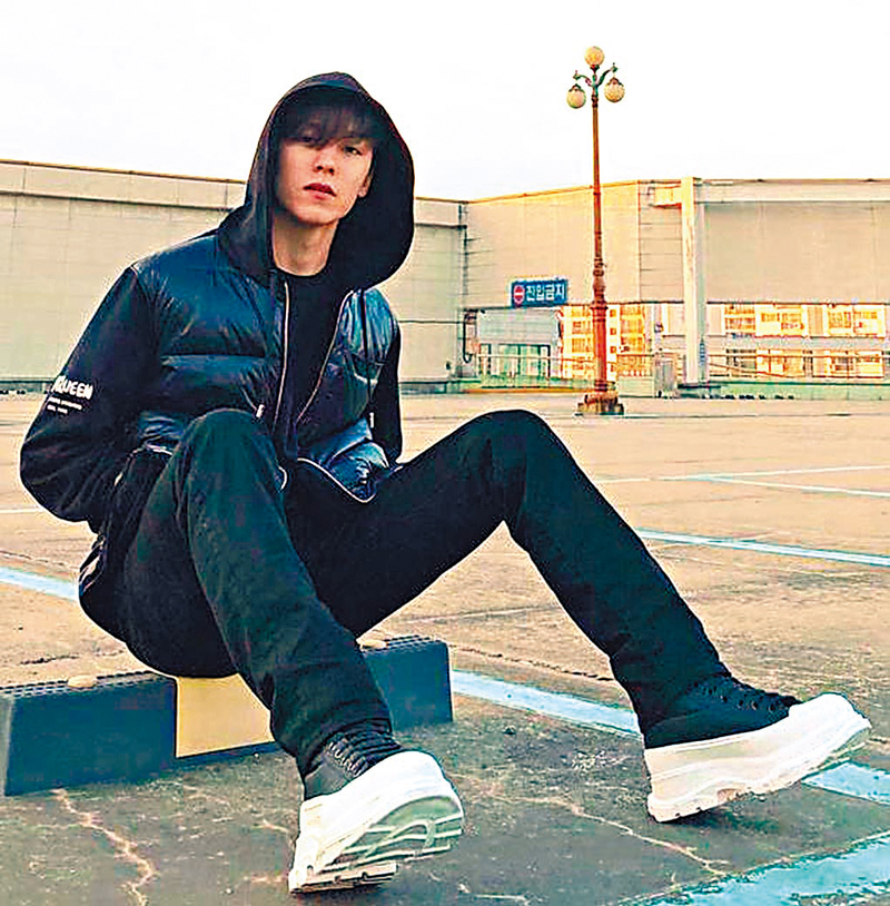 ◆Vernon有喉嚨痛症狀。