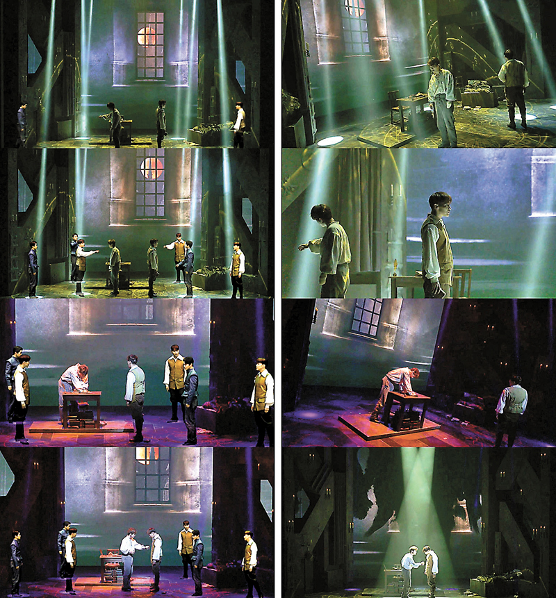 ◆XR技術首次呈現在音樂劇舞台上。
