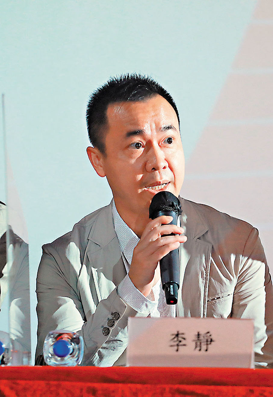 ◆李靜祝願感染的病人早日康復。