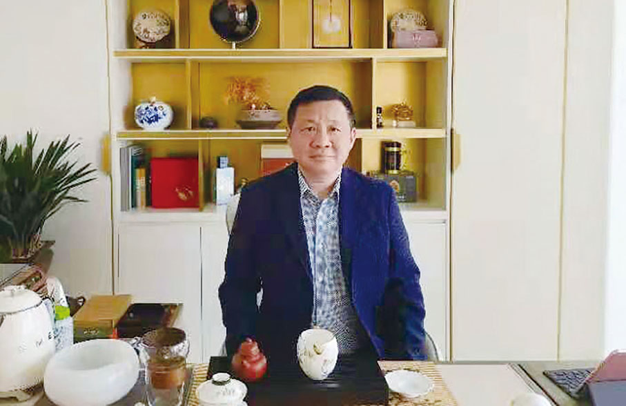 ◆ 香港福建希望工程基金會籌委會主席洪頂擁。