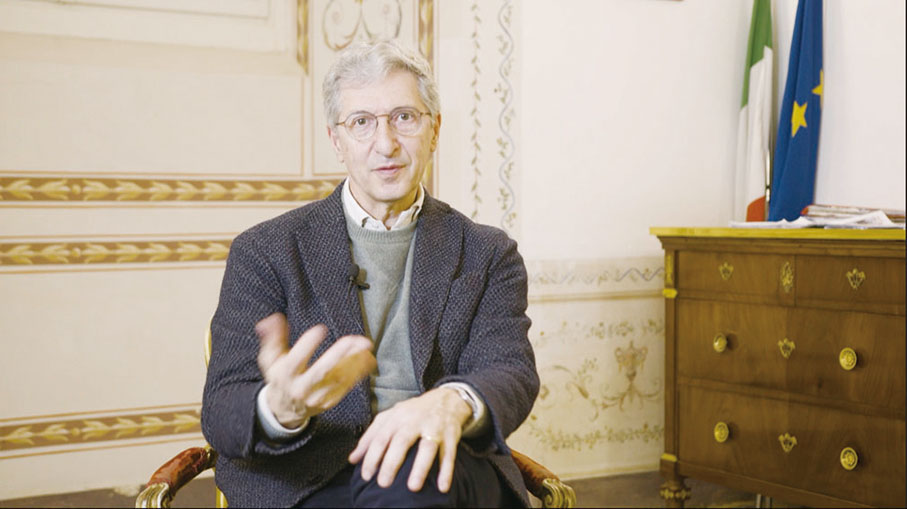 ◆ 托斯卡納大區博物館管理總局局長卡舒博士。