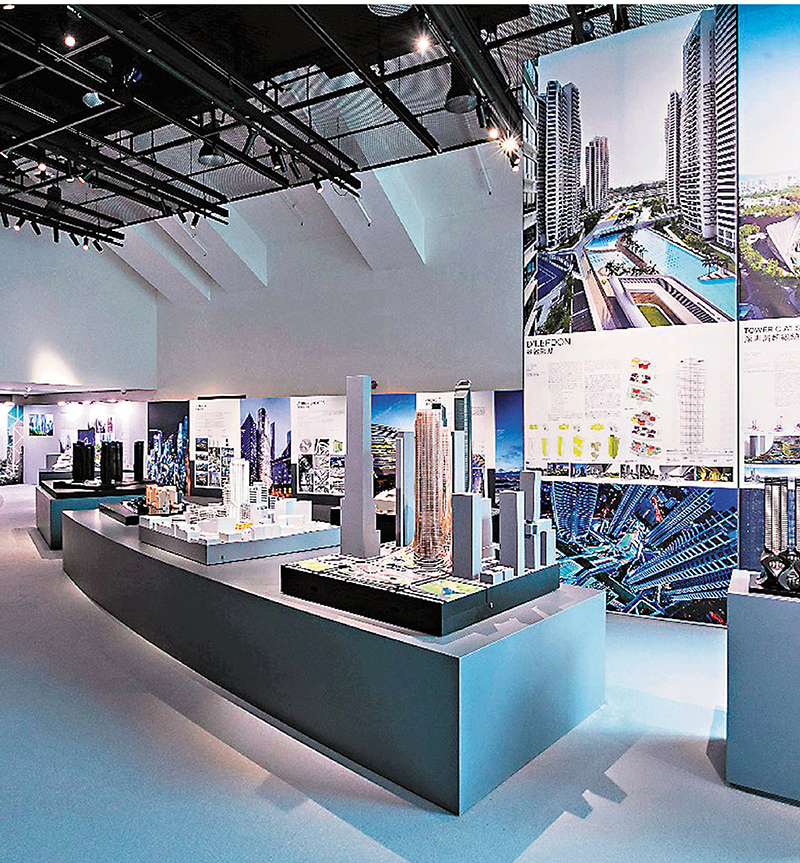 ◆是次展覽將精選ZHA於世界各地的高樓大廈項目，演繹二十一世紀都市主義的創新概念。