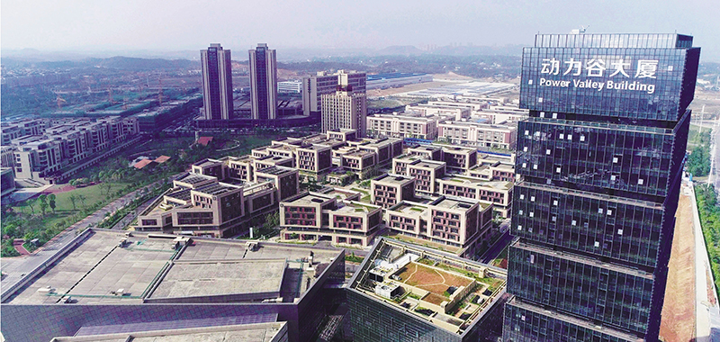 ◆ 株洲高新區動力谷大廈及動力谷自主創新園。