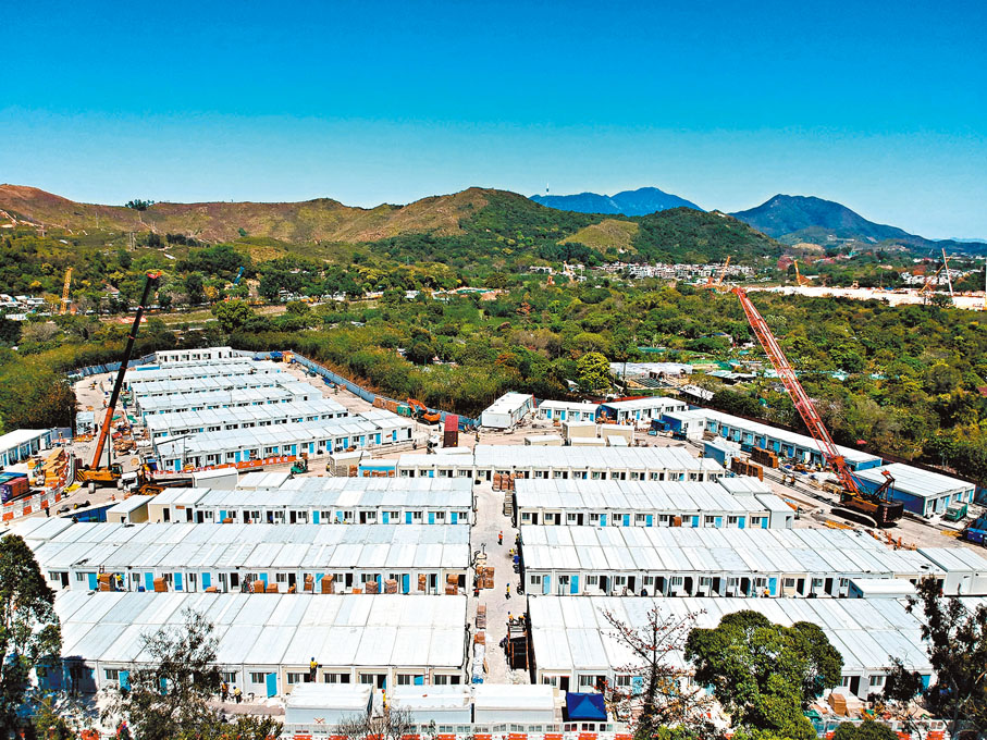 ◆粉嶺方艙醫院   大公文匯全媒體記者麥鈞傑  攝