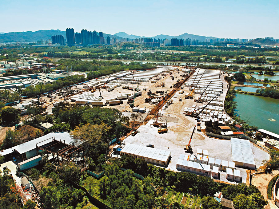 ◆元朗潭尾方艙醫院   大公文匯全媒體記者麥鈞傑  攝