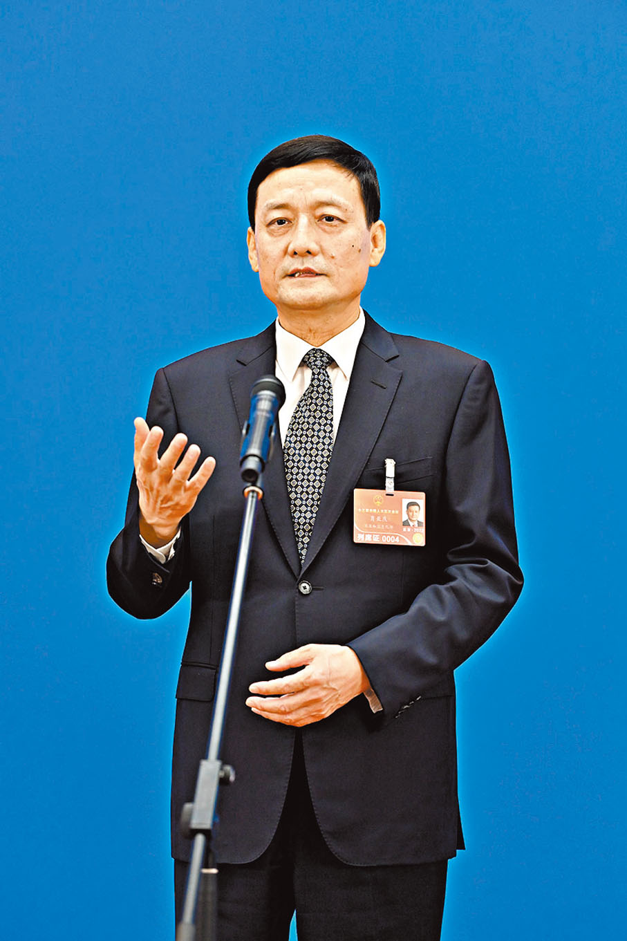 ◆肖亞慶。新華社