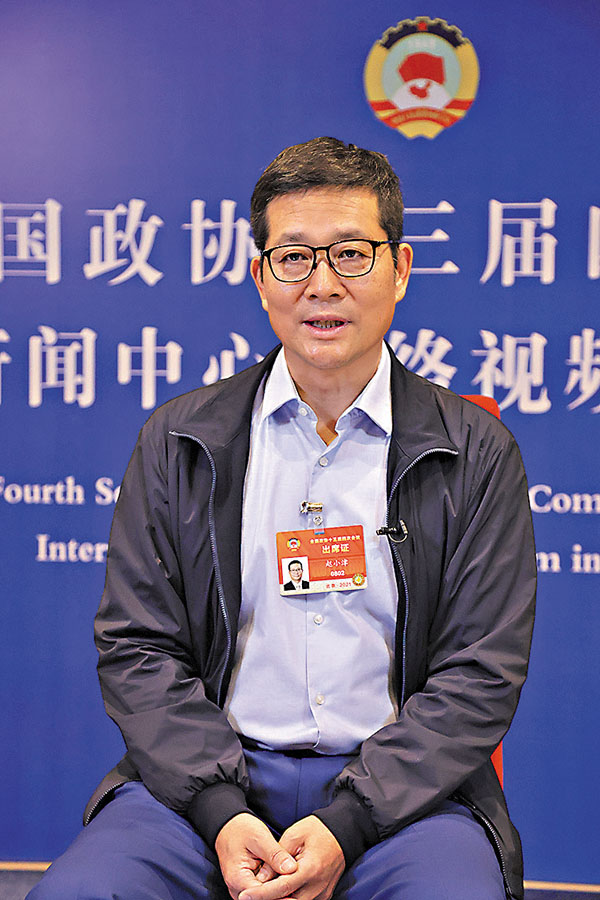 ◆全國政協委員、航天科技集團五院副院長趙小津。 資料圖片