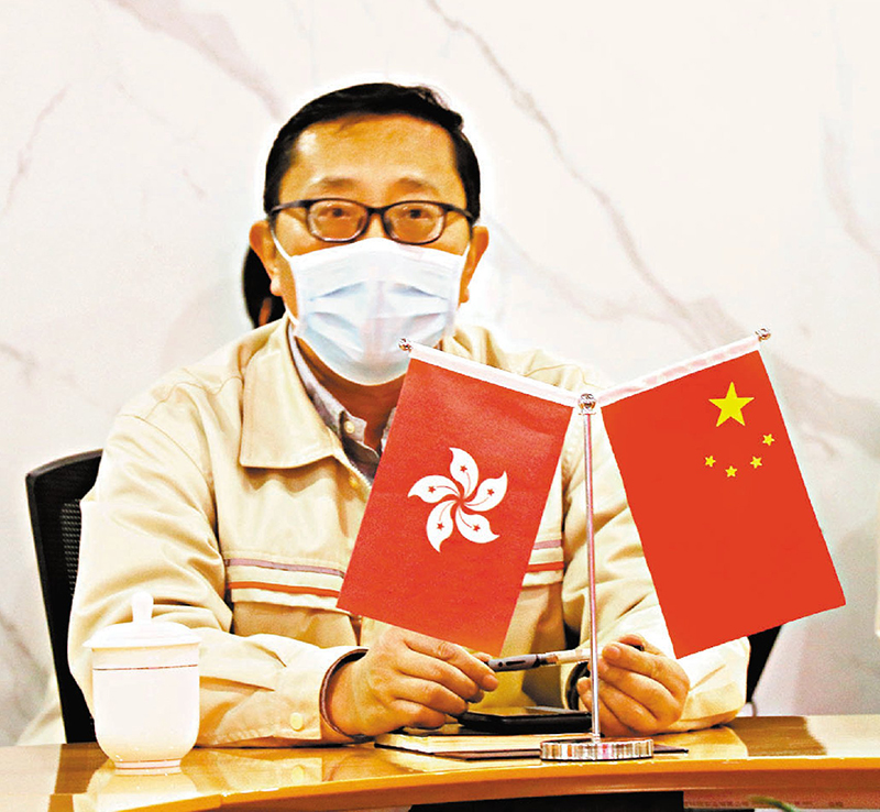 ◆朱偉東       香港文匯報記者李昌源  攝