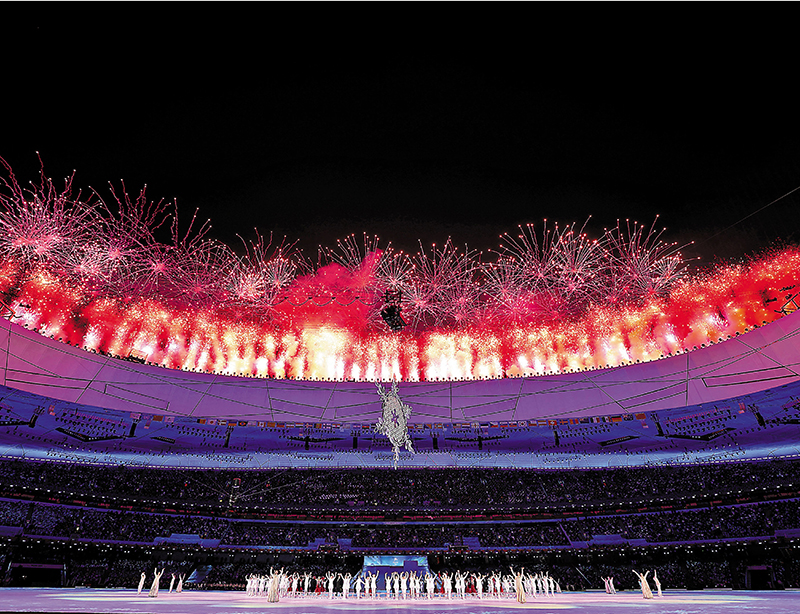 ◆據報北京冬殘奧會閉幕式的主題為「在溫暖中永恒」。  資料圖片