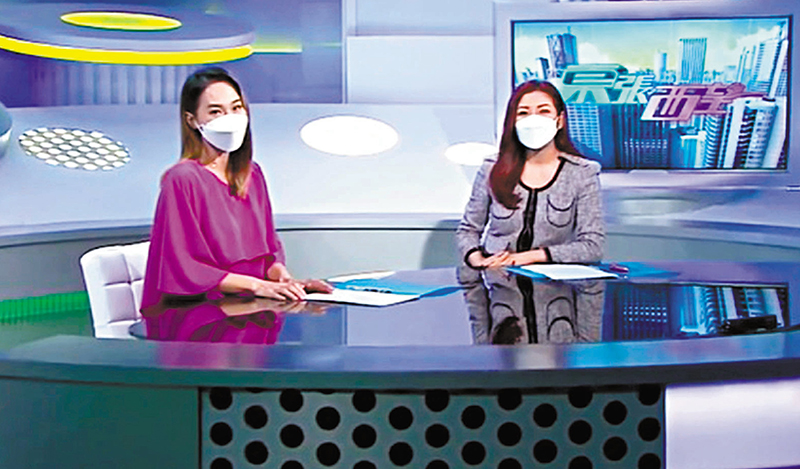 ◆ 資訊節目《東張西望》需要每天錄影。
