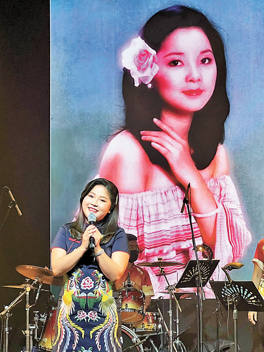 ◆「泰國鄧麗君」朗嘎拉姆支持楊紹鴻的製作。