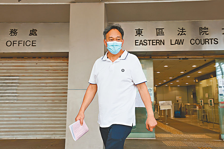 ◆被告王光榮（上圖）與程振明（下圖）。香港文匯報記者 攝