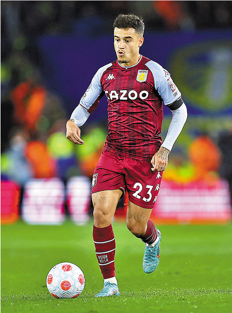 阿士東維拉中場  菲臘比古天奴