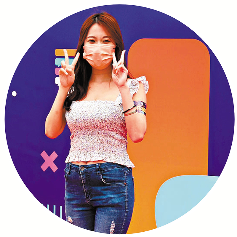 ◆ 志偉的愛將黃婧靈有份參與新節目。