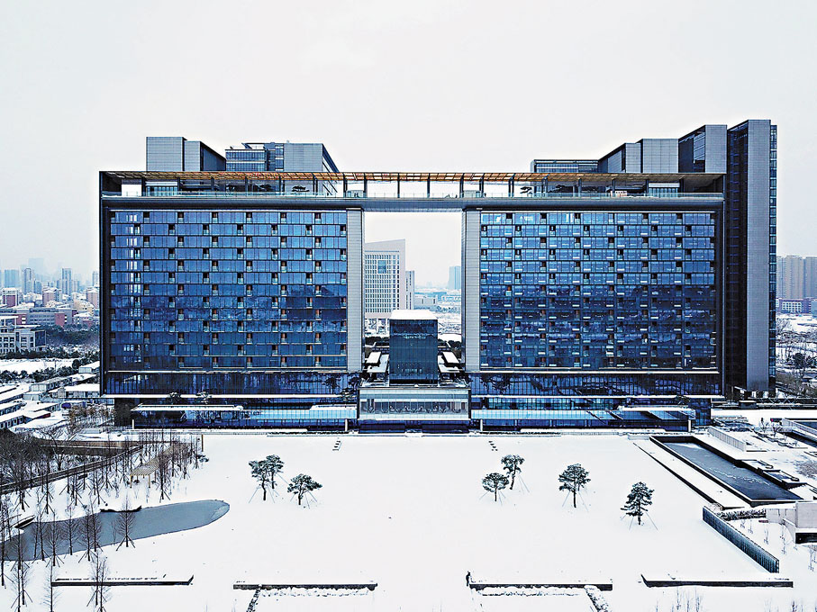 ◆南京涵碧樓雪景