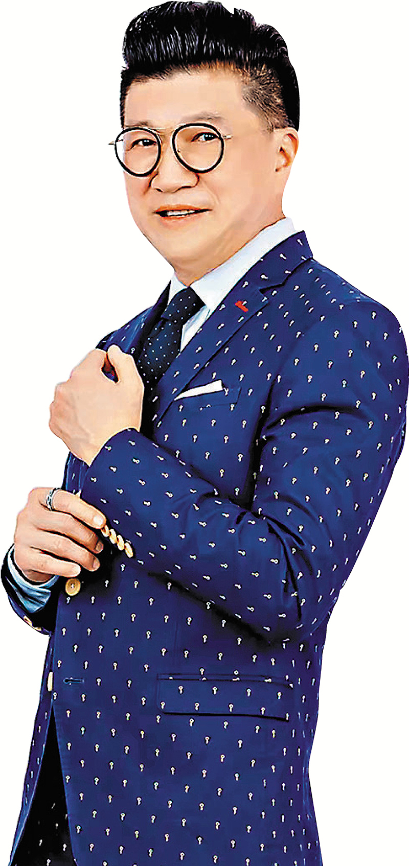 ◆李道洪以「白浪哥」打響名號，在內地無人不曉。