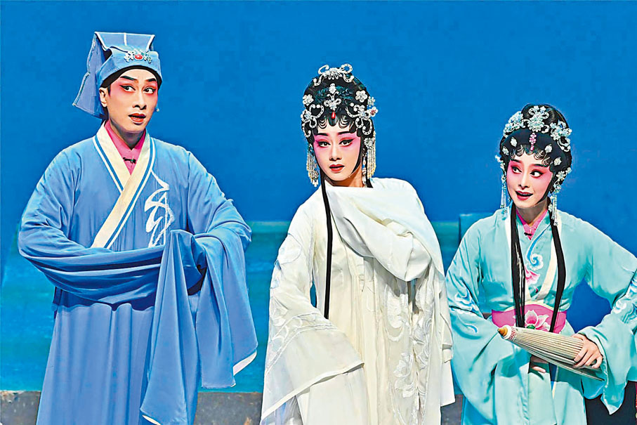 ◆由曾小敏扮演白素貞的粵劇電影《白蛇傳．情》劇照。