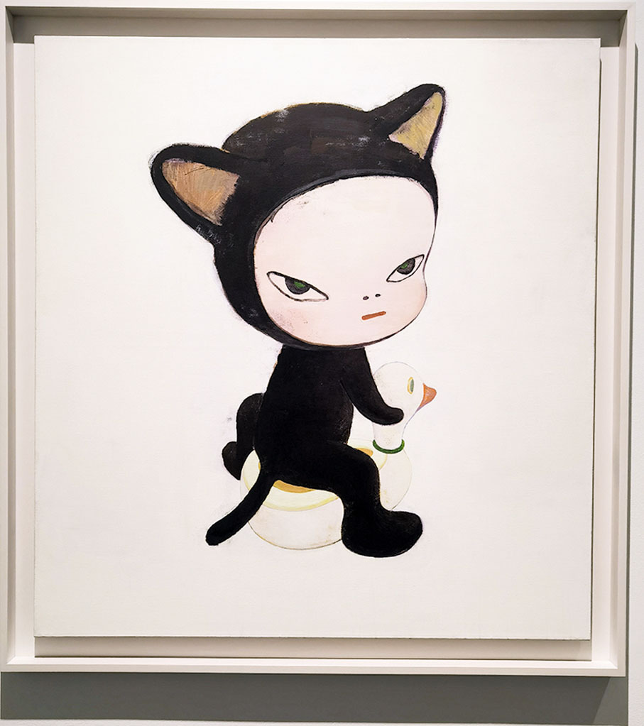 ◆《無害的小貓》,布面丙烯,1994年