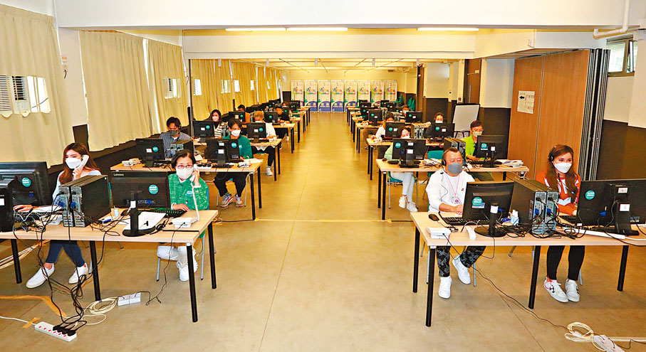 ◆有需要的市民可透過致電熱線，獲取相關支援物資。