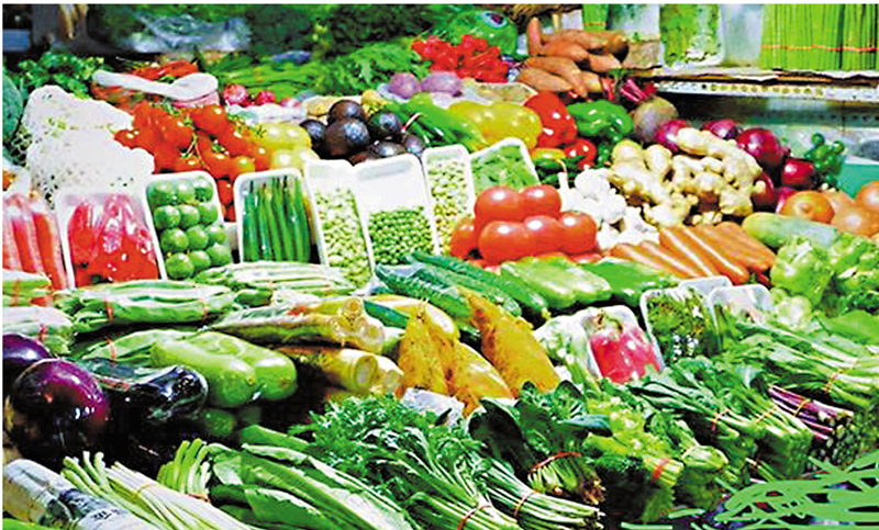 ◆人見人愛的新型蔬果店。 作者供圖