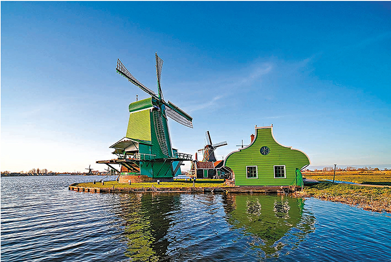 ◆桑斯安斯「風車村」景色