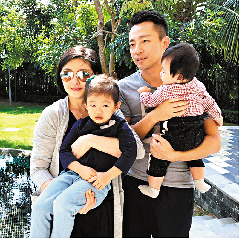 ◆ 汪小菲與大S育有汪希箖、汪希玥兩名子女。 網上圖片