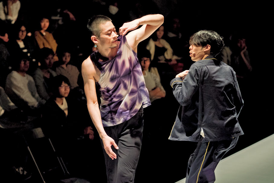 ◆島地保武（左）與環ROY 。 攝影：Hatori Naoshi