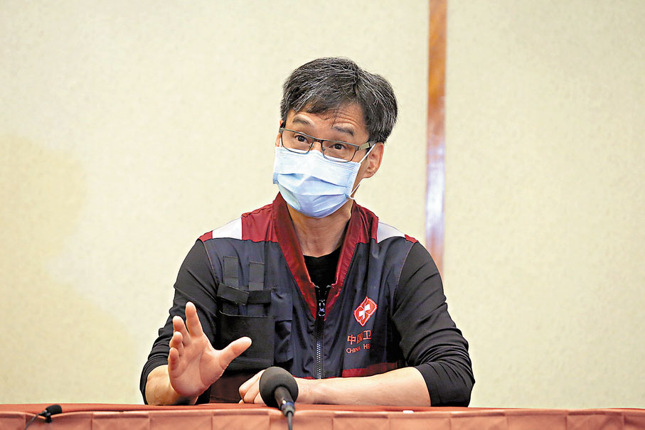 ◆張忠德接受大文集團媒體訪問。