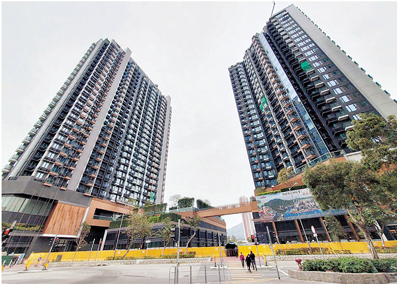 ◆ 屯門御海灣II（左）昨日加推8號價單，盡推餘下28個單位。 資料圖片