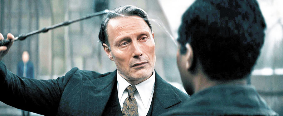 ◆麥斯米克森飾演葛林戴華德。