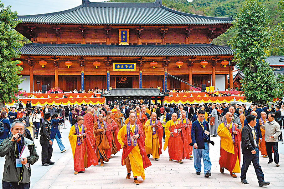 ◆福建福清黃檗山萬福寺　資料圖片