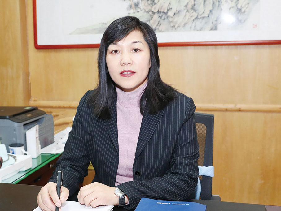 ◆ 金川集團財務總監兼金川國際董事會主席蔡娟。