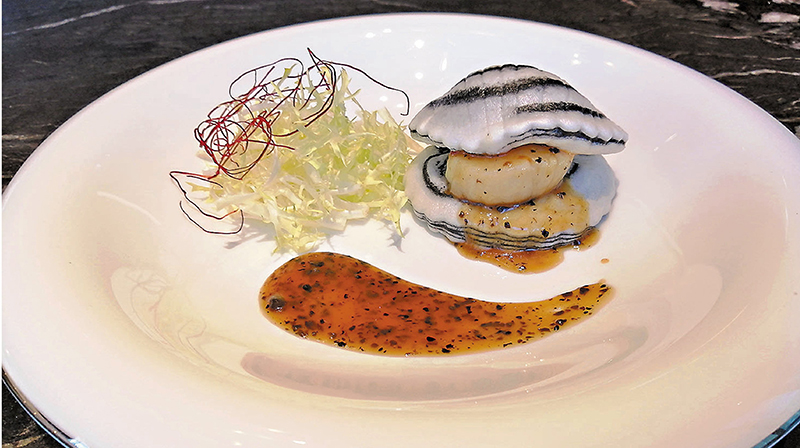 ◆黑松露帶子貝殼包