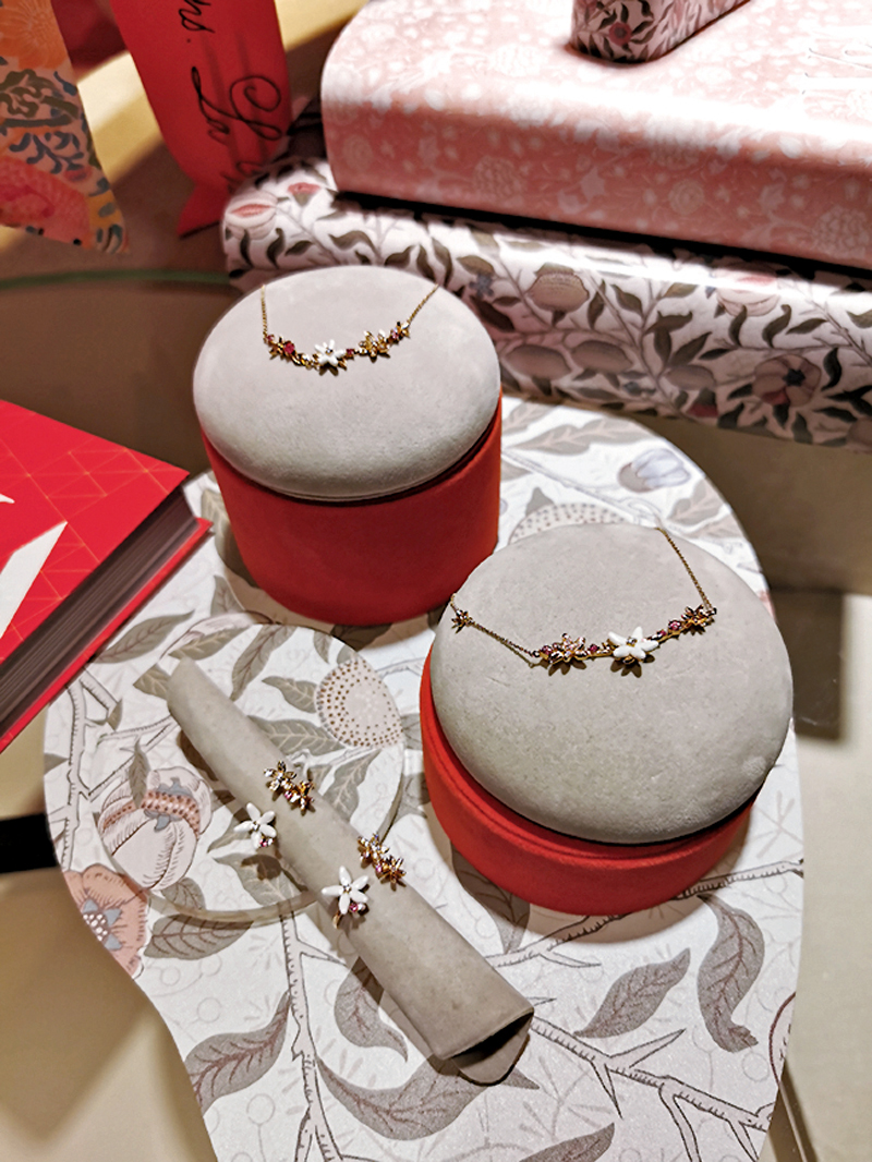 ◆V&A「Bless」橙花造型飾品