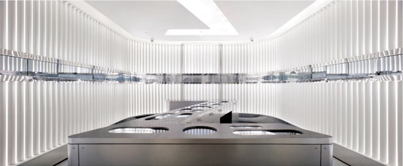 ◆概念店以「探索太空」為主題設計