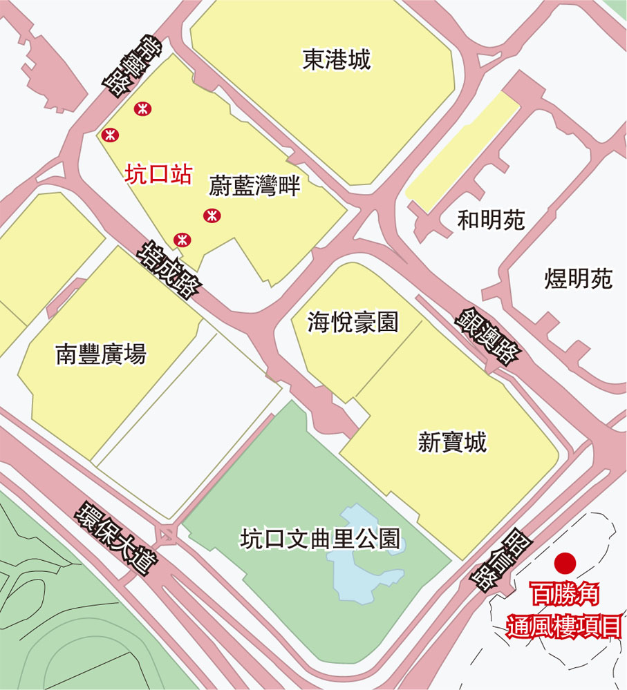 百勝角通風樓項目