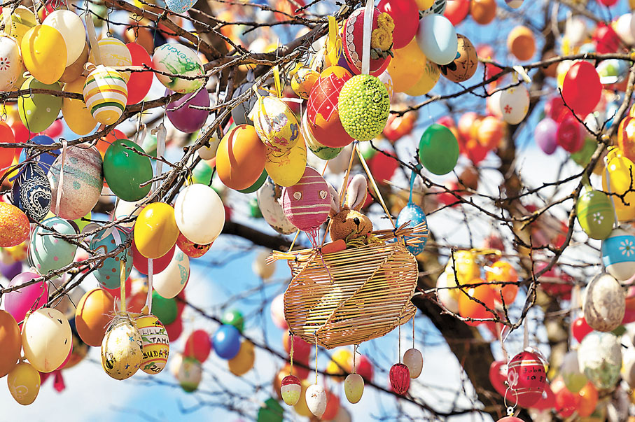◆樹上的復活節裝飾